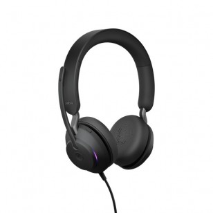 Jabra Evolve2 40 MS Stereo USB-A Headset schwarz