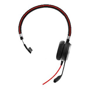 Jabra Evolve 40 MS Mono USB-C Headset Vorne